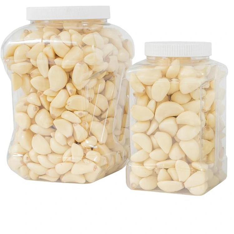 Cloves garlic rùisgte làn falamh