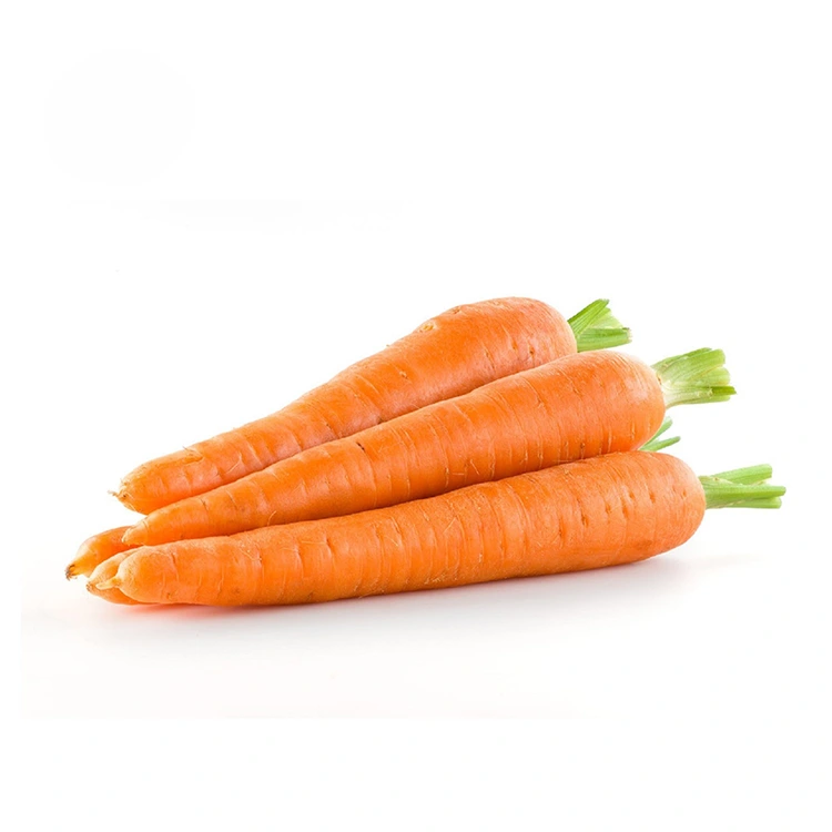 Carrots ùra air an taghadh le làimh
